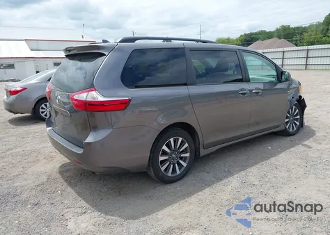 2018 Toyota Sienna Xle Premium 7 Passenger из США, поврежденный, VIN 5TDDZ3DC5JS196979